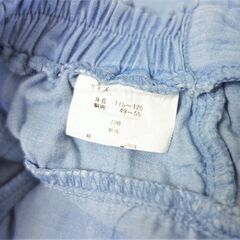 【No.11】キッズ 裾フリルキュロットスカート 120サイズの画像