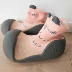 【処分】12.5布とゴムでできた靴の画像