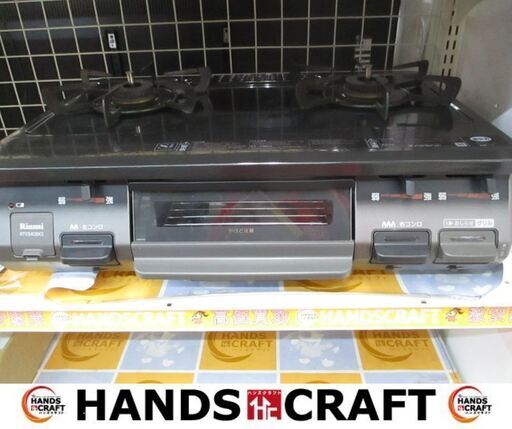 リンナイ　RTE640BK2R　LPガスコンロ　2019年製　中古品　説明書付き　【ハンズクラフト宜野湾店】