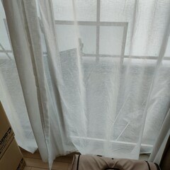 IKEA　レースカーテン　BYMOTT ビモット