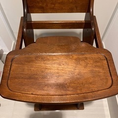 大和屋　ルチュ　木製ワンタッチハイチェア