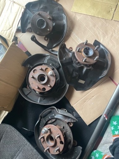 アルテッツァ用　純正ナックル　前後