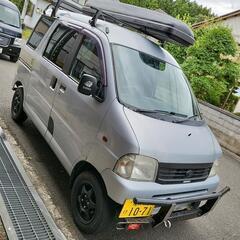 ハイゼットカーゴ　4WD　マニュアル　グリルガード、ヒッチメンバー付の画像