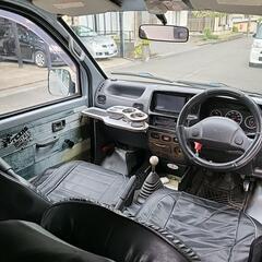 ハイゼットカーゴ　4WD　マニュアル　グリルガード、ヒッチメンバー付の画像