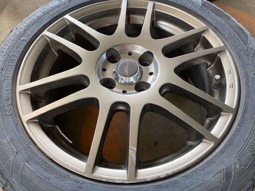 195/55R16　タイヤ　ホイール付き　NANKANG　BRIDGESTONE