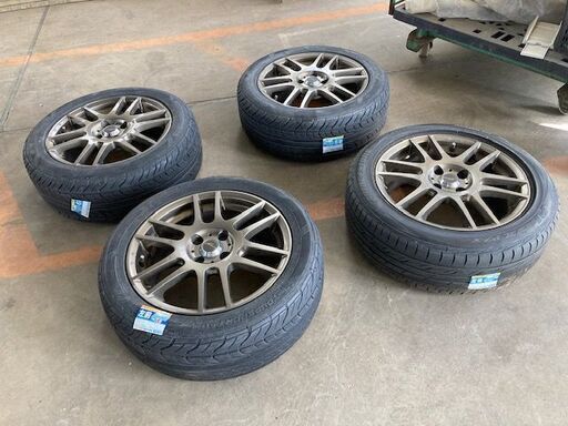 195/55R16　タイヤ　ホイール付き　NANKANG　BRIDGESTONE