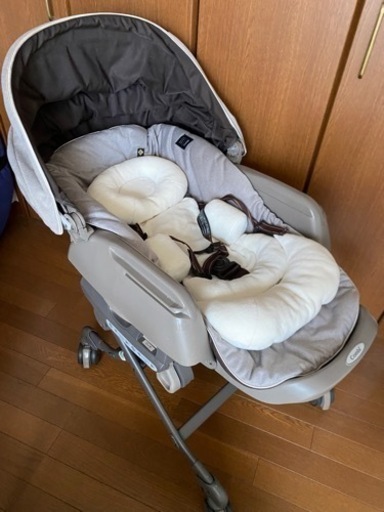 コンビ　ハイ＆ロースウィングラックネムリラ(電動)BEDi EGシリーズハイローチェア取説有　おやすみドーム