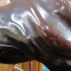 雄飛！馬の置物 鋳物 大型 開運風水 干支 勇馬 鋳造物 金属工芸品 札幌市の画像