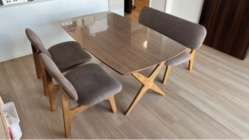 【傷あり】ニトリ　ダイニングテーブル