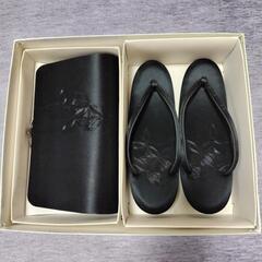 喪服用  バッグ&草履セット