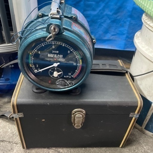 中古矢崎 機械式自記圧力計 24分計 ER12-24M