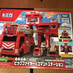 トミカ　変形出動！ ビッグファイヤー＆コマンドステーション