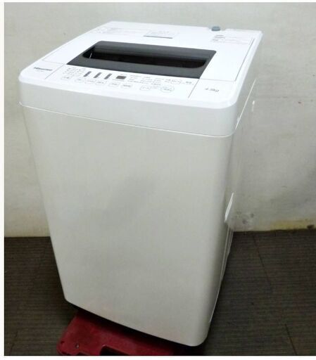 ハイセンス/Hisense　全自動洗濯機4.5㎏　HW-T45A　2016年製　動作良好　「ステンレス槽」「立体シャワー水流」