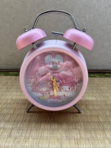 LAWSONクジ☺︎　マイメロディ目覚まし時計
