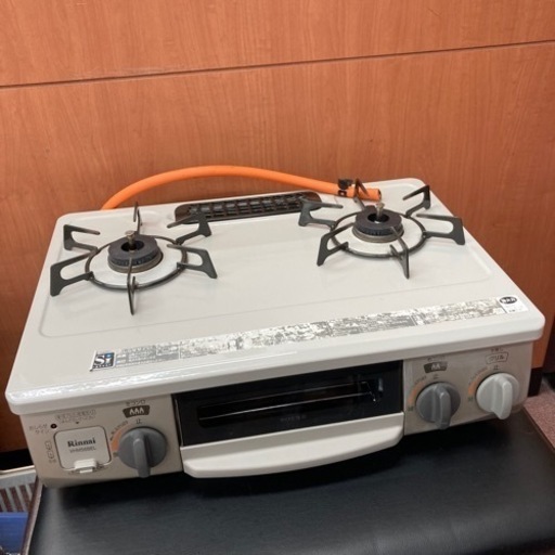 中古品リンナイLPガス用ガスコンロ　2015年製