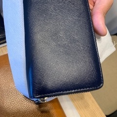 【取引中】ネイビー財布お渡しします　無料