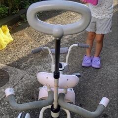 三輪車 ディズニートライクピュア かじ取り付きの画像