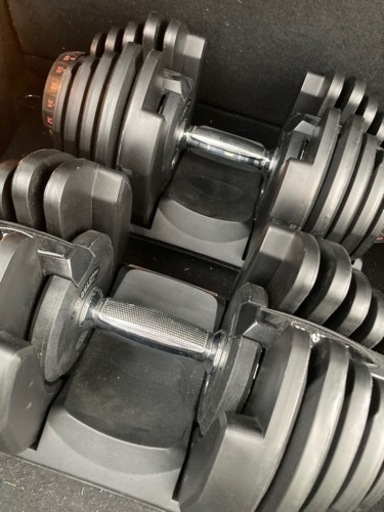 Motions ダンベル アジャスタブルダンベル 可変式 40kg ×2