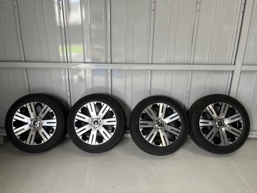 デリカd5 純正ホイール　225/55R18