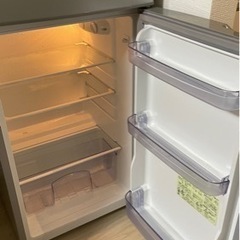 SHARP SJH12Y 右開き　2ドア冷蔵庫　118L 一人暮らしの画像