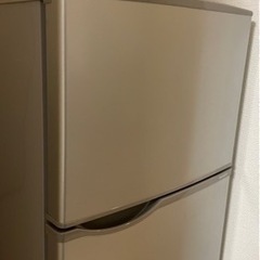 SHARP SJH12Y 右開き　2ドア冷蔵庫　118L 一人暮らしの画像