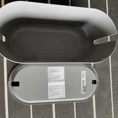IKEA  ROMMA ロマ ケーブルマネジメントボックス ふた付き（グレー）の画像