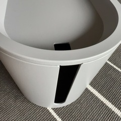 IKEA  ROMMA ロマ ケーブルマネジメントボックス ふた付き（グレー）の画像