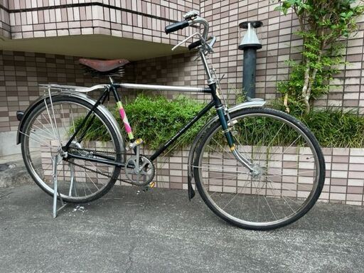 激レア！昭和 レトロ自転車運搬車 東京秀工舎実用車SUNGO ロッド