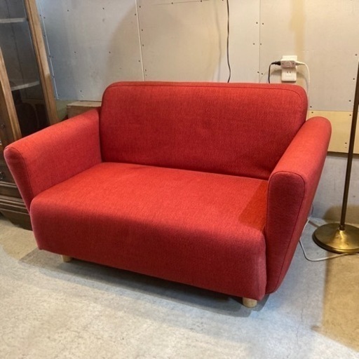 Francfranc 2Pソファ CHIK チック レッド 赤 フランフラン