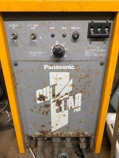 CUT STAR エアプラズマ切断機　Panasonic カットスター。