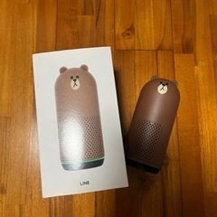 CLOVA FRIENDS brown スマートスピーカー　クロ...