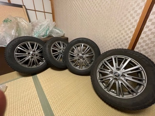 スタッドレスタイヤ 155/65/R14 VRX3 室内保管