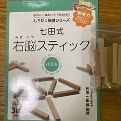 七田式　右脳スティック