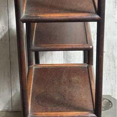 【専用】茶棚 茶箪笥 違い棚 飾り棚 レトロ家具 時代家具 アンティーク 茶棚 茶箪笥 違い棚 飾り棚 レトロ家具 時代家具 アンティーク
