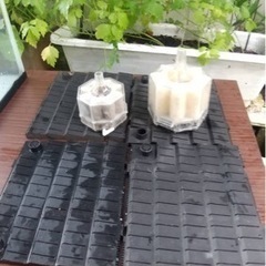 水槽２種　砂・濾過器・底面フィルターセットの画像