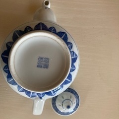 急須 ホタル焼 中国景徳鎮  風水食器の画像