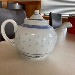 急須 ホタル焼 中国景徳鎮  風水食器