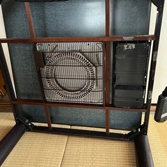 こたつまだまだ使えます。