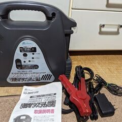 メルテック ポータブル電源 大自工業 5WAY 大容量 SG-3500LED 非常用防災用　ポータブルバッテリーの画像