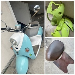 ビーノ不動車とパーツまとめて　ゆるキャン仕様