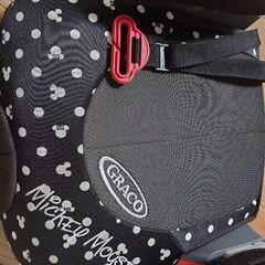 ジュニアシート（ディズニー）カップホルダー付きの画像