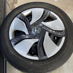 ホンダ　フィット　ハイブリッド　純正ホイール　タイヤセット