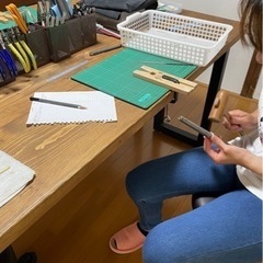 作りたいものを作る彫金レッスンの画像
