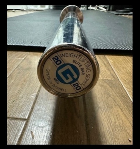 GYMWAY（ジムウェイ）ウェイトリフティング トレーニングバーベル　20kg