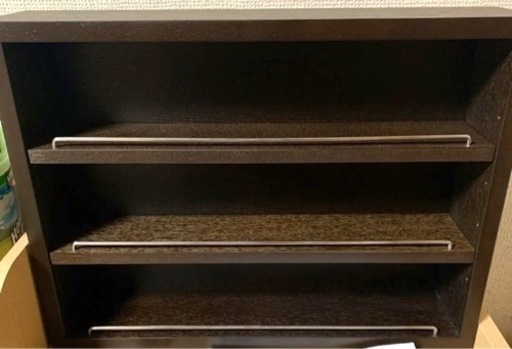 【新品未使用】壁に付けられる家具　コレクションボックス　無印良品