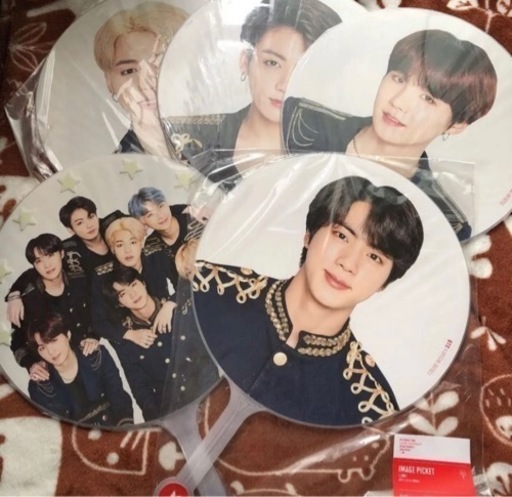 BTS 公式 うちわ