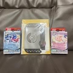 ポケモンカード　exスタートデッキ　ピカチュウコイン、プレイマット付き