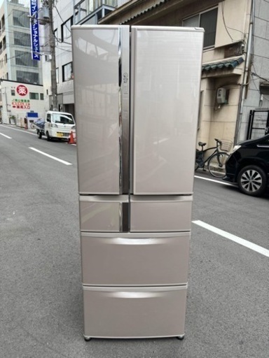 ?‍♀️☘️大阪市内配達設置無料?‍♀️三菱冷蔵庫465L自動製氷機あり?保証有り