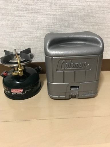 美品　コールマン　ホワイトガソリンコンロ・シングルコンロ　セット