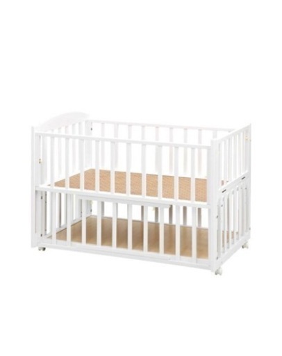 ベビーベッド(ホワイト)